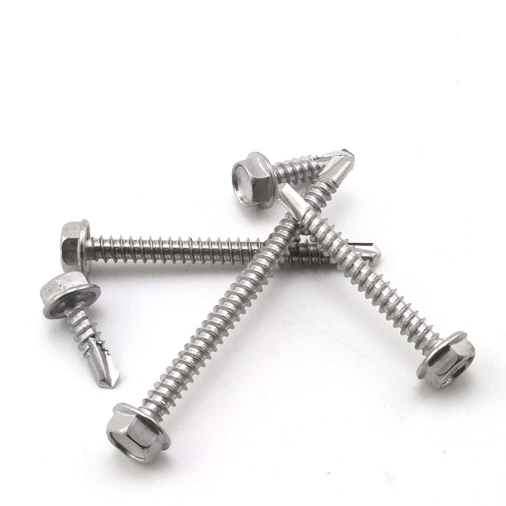 Deck Screw Stainless - 易乾源 ST5.2/5.5 SUS410 ステンレス鋼セルフドリリングネジ セルフタッピングネジ デッキボード用
