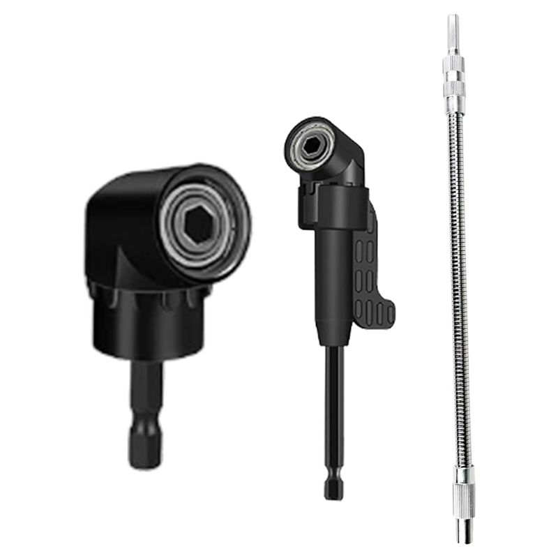 Home Improvement Center - N10R-フレキシブルドリルビットエクステンションと105度直角ドリルアタッチメントセット-届きにくい場所、家の改善に最適