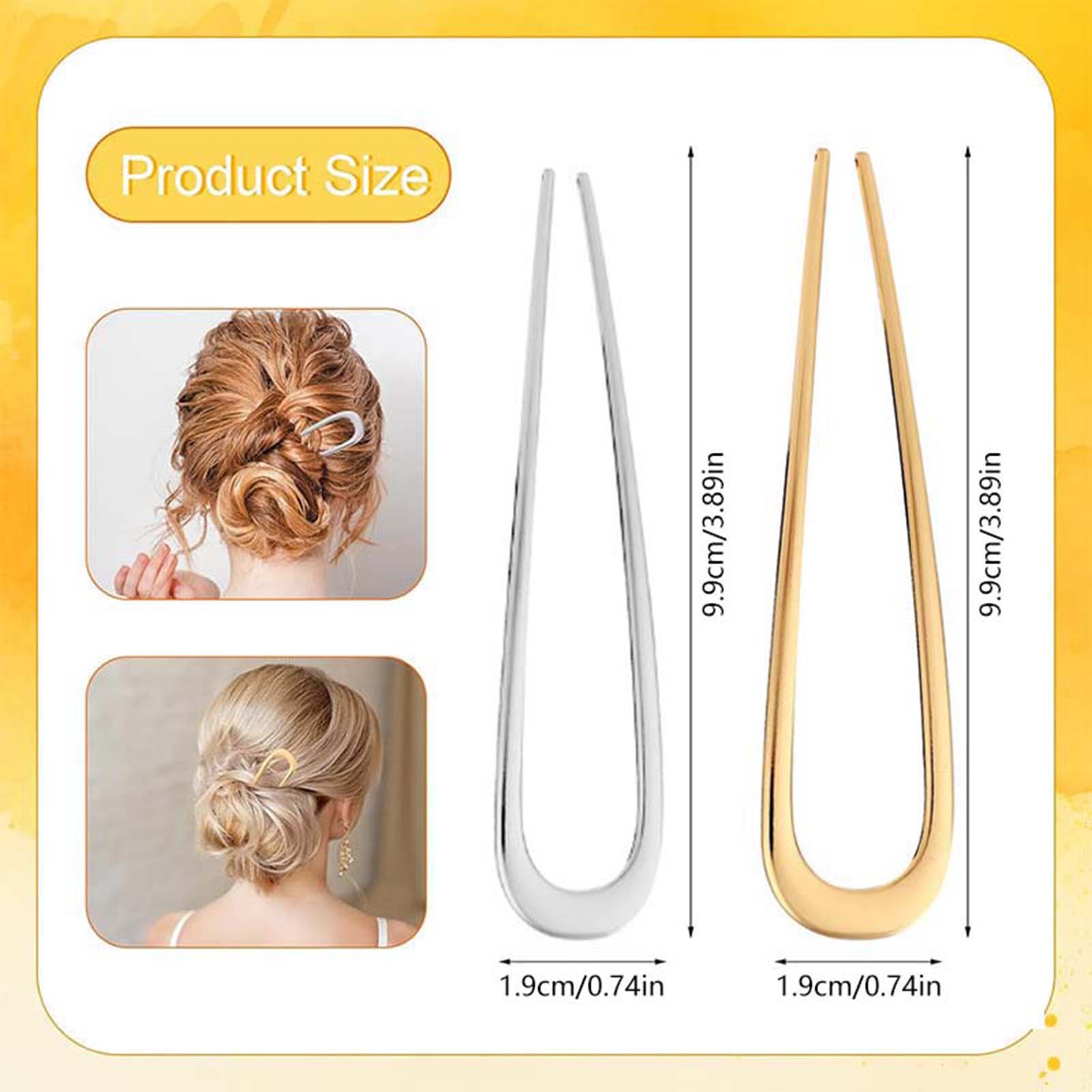 フランス製U字型ヘアピン ヴィンテージメタルヘアフォークステ - Home Improvement Tim のレビューと価格