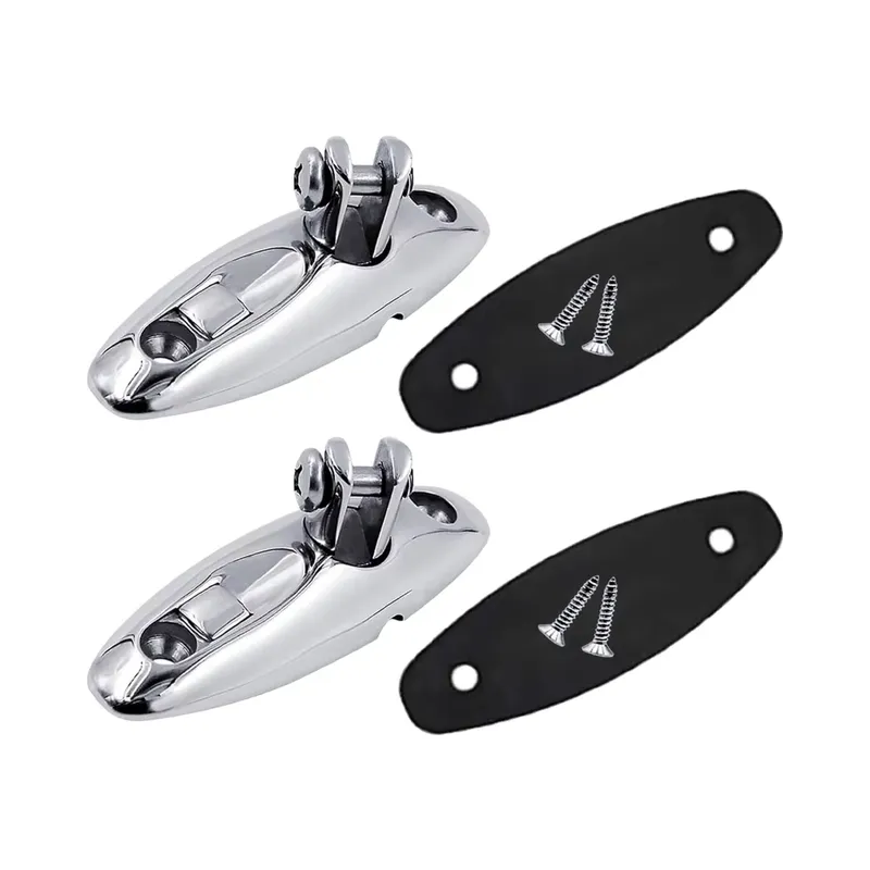 クイックリリースビミニトップスイベルヒンジ316ステンレス鋼 - Deck Screw Stainless のレビューと価格