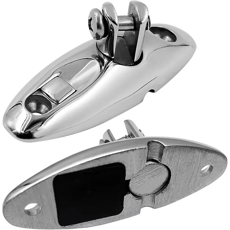 クイックリリースビミニトップスイベルヒンジ316ステンレス鋼 - Deck Screw Stainless のレビューと価格