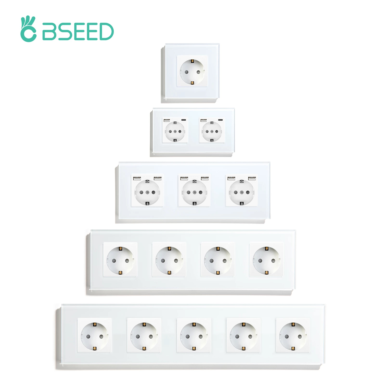 Bseed EU ロシアソケット 16A 4 色電気壁コンセ - Home Improvement Outlet のレビューと価格