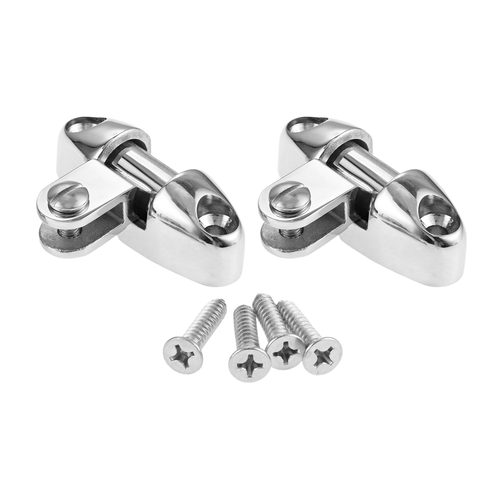 2個入り ステンレス製 マリングレード 180度調整可能 ビ - Deck Screw Stainless のレビューと価格