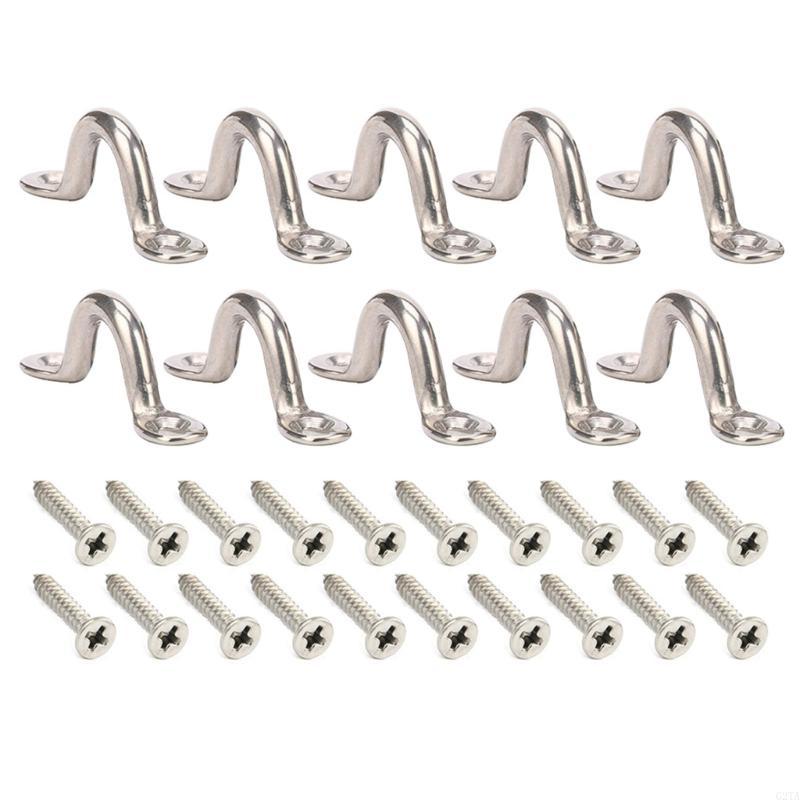 アイストラップカヤックデッキループネジを備えたマリントップパ - Deck Screw Stainless のレビューと価格