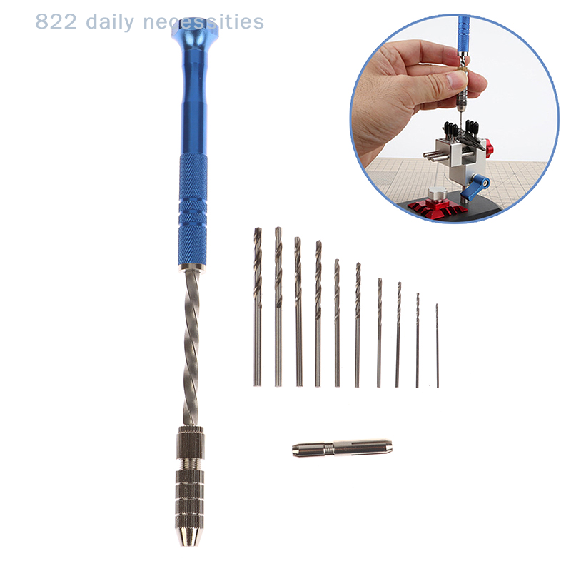 ブルー拡張型半自動ハンドツイストドリルキット0.8-3mm  - Home Improvement Center のレビューと価格