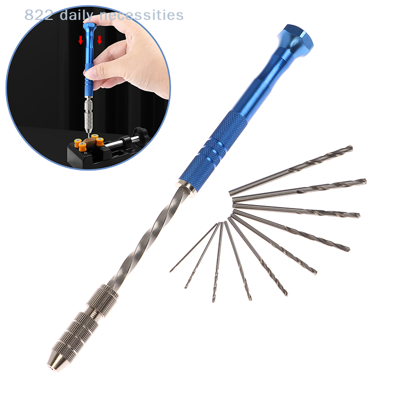 ブルー拡張型半自動ハンドツイストドリルキット0.8-3mm  - Home Improvement Center のレビューと価格
