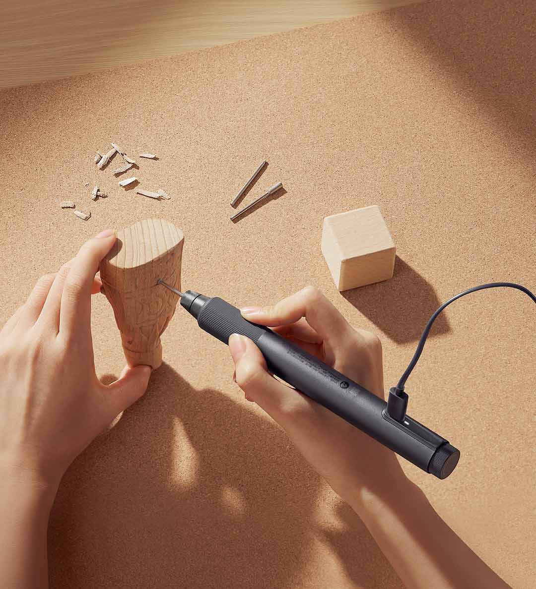 MIJIA電動研磨ペン 22000回転/分 ブラシレスモータ - Home Improvement Tim のレビューと価格