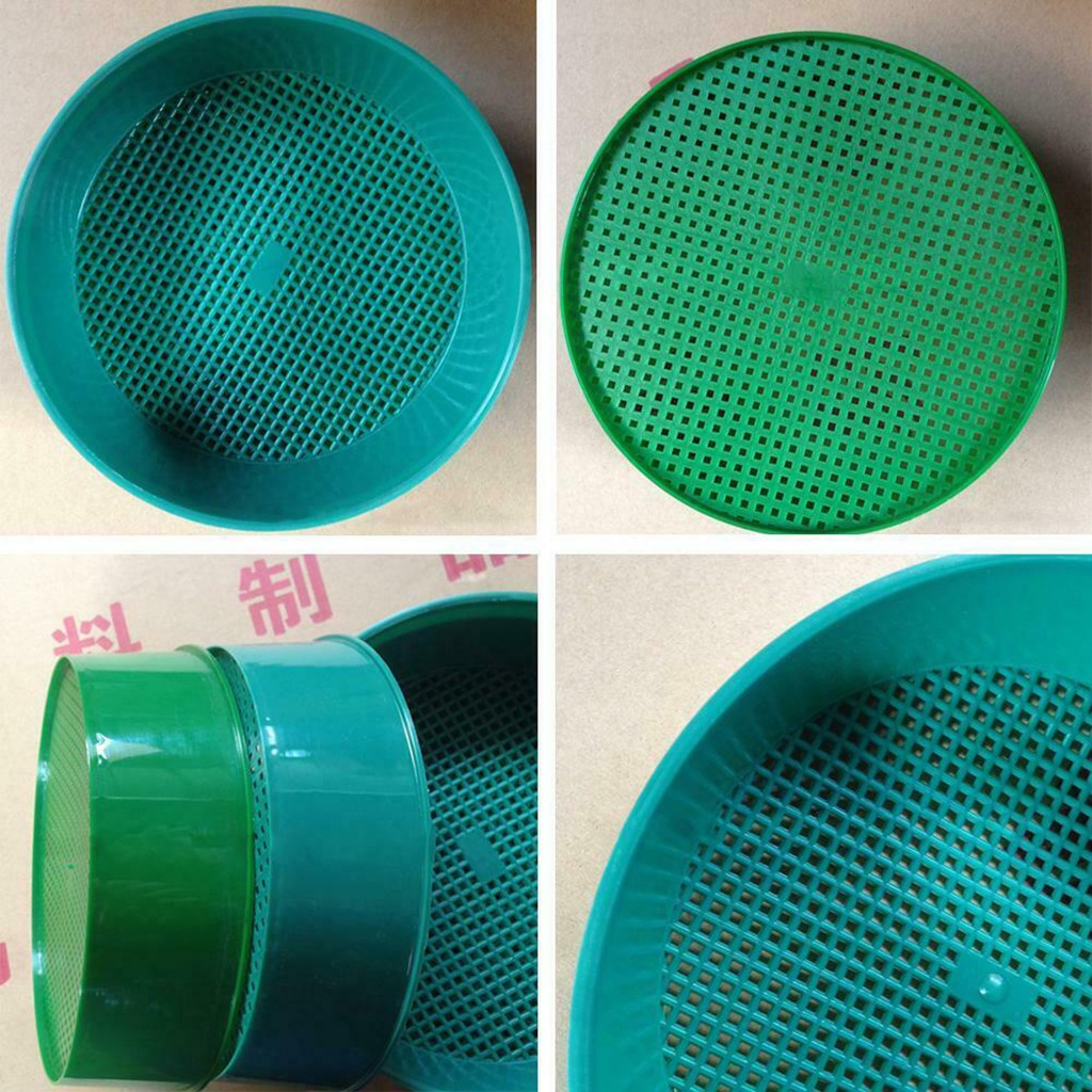 プラスチックガーデンふるい家庭菜園ツールファインメッシュ土壌 - Home Improvement Tim のレビューと価格