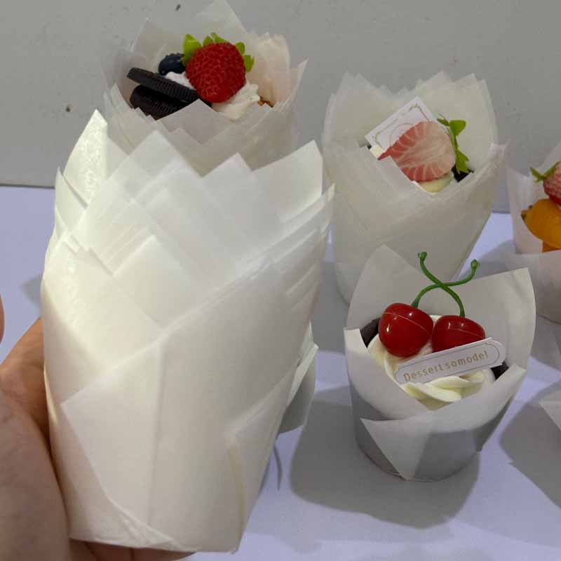 50個/100個/200個のチューリップケーキペーパーカップ - Home Improvement Tim のレビューと価格