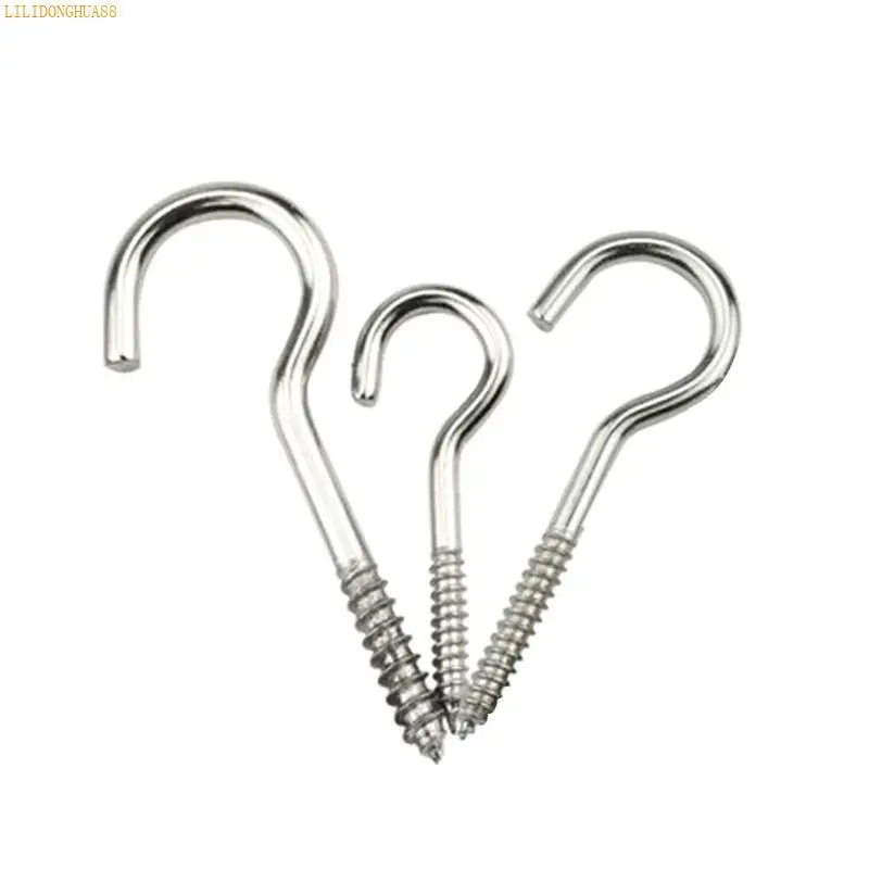 J1HA 20 個天井フックステンレス鋼スクリューアイフック - Deck Screw Stainless のレビューと価格