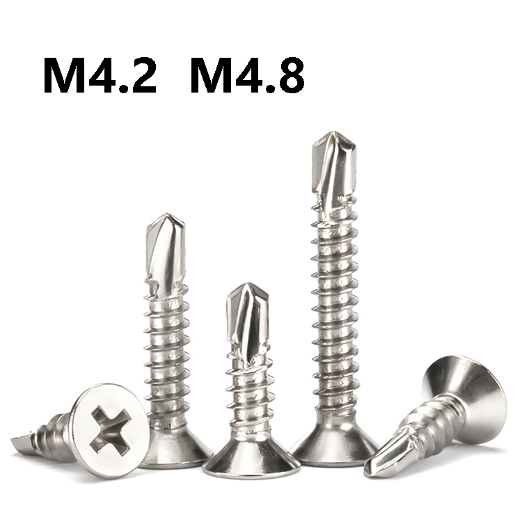M4.2 M4.8 410 ステンレス鋼フィリップス平皿頭ク - Deck Screw Stainless のレビューと価格