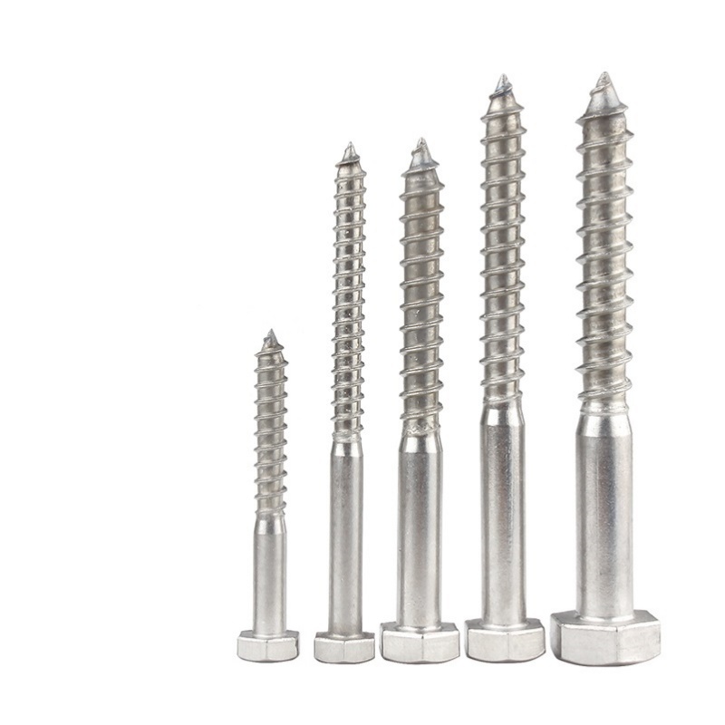 M6～M12ステンレス鋼半ネジ外径六角頭セルフタッピング木ネ - Deck Screw Stainless のレビューと価格