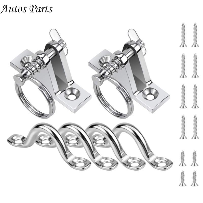 57BA 8PCS/10PCSタイダウンアンカーポイントステ - Deck Screw Stainless のレビューと価格