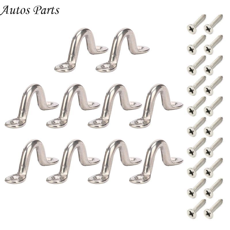 57BA 8PCS/10PCSタイダウンアンカーポイントステ - Deck Screw Stainless のレビューと価格