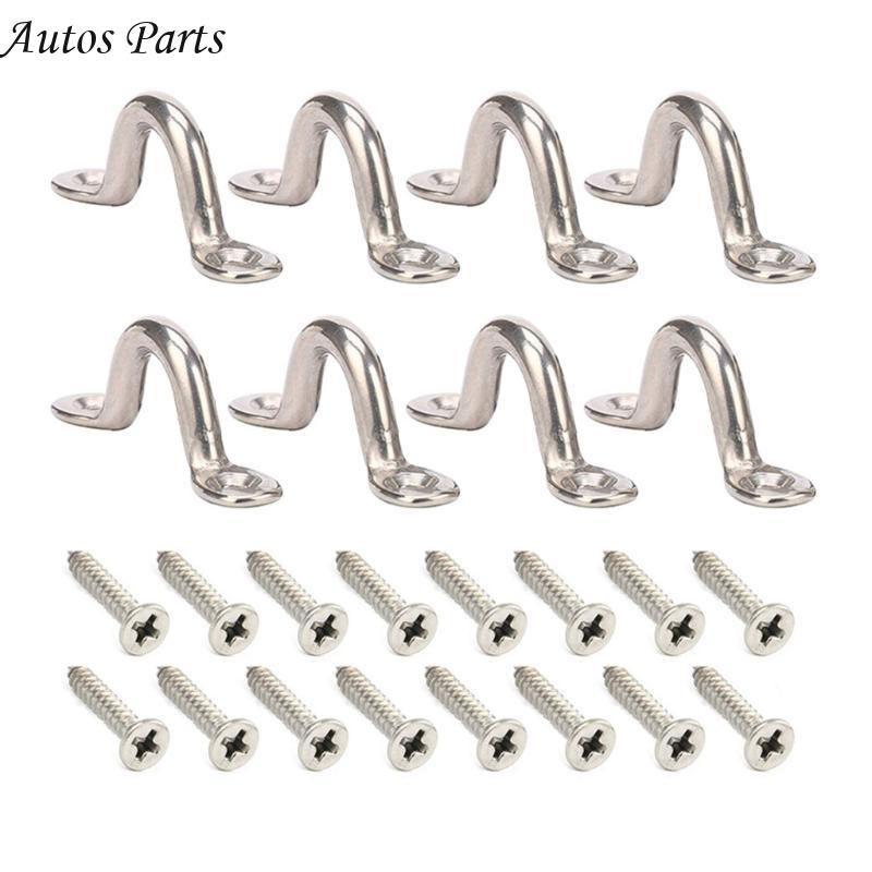 57BA 8PCS/10PCSタイダウンアンカーポイントステ - Deck Screw Stainless のレビューと価格