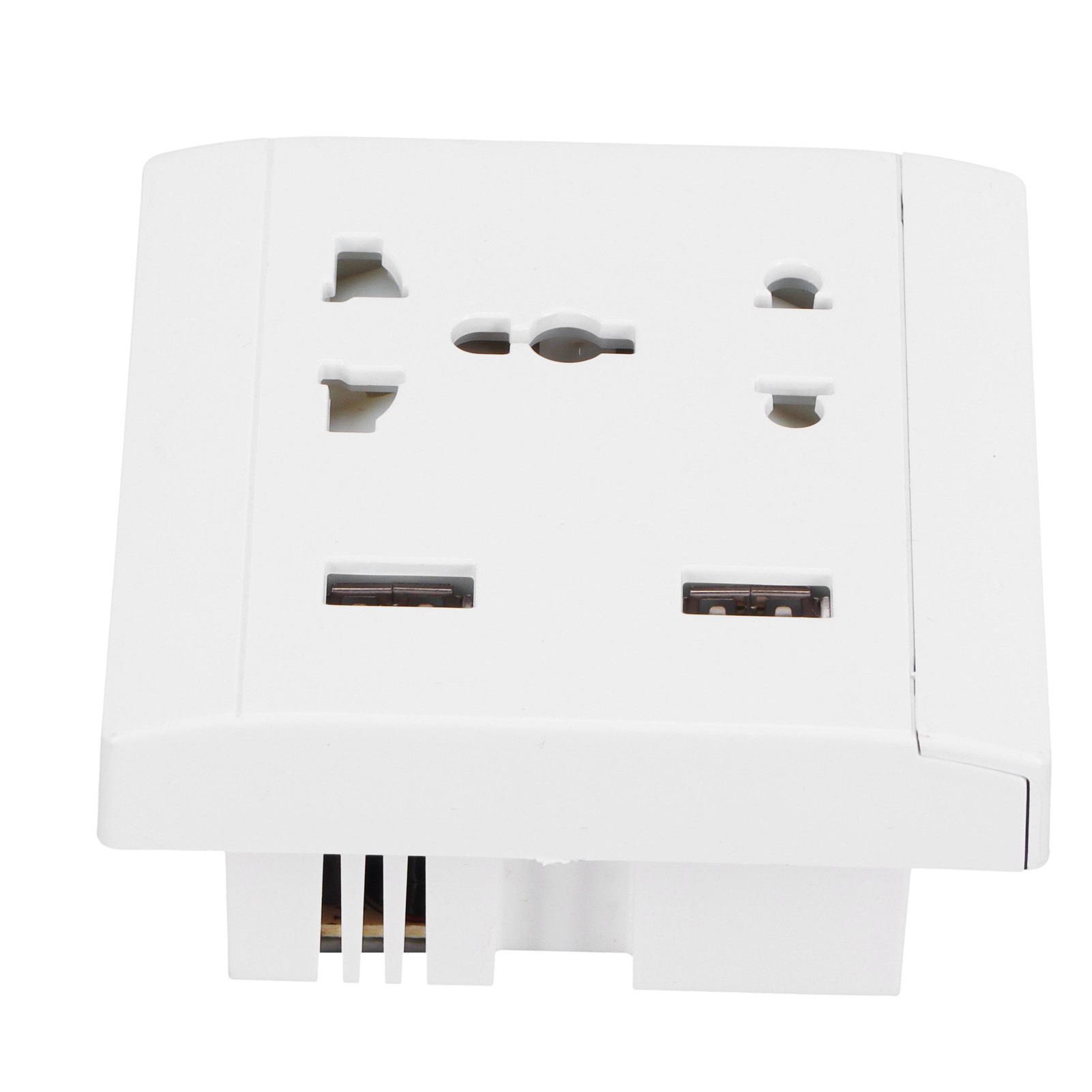13A 多機能壁面電源コンセント 2 USB ポート付き ホ - Home Improvement Outlet のレビューと価格