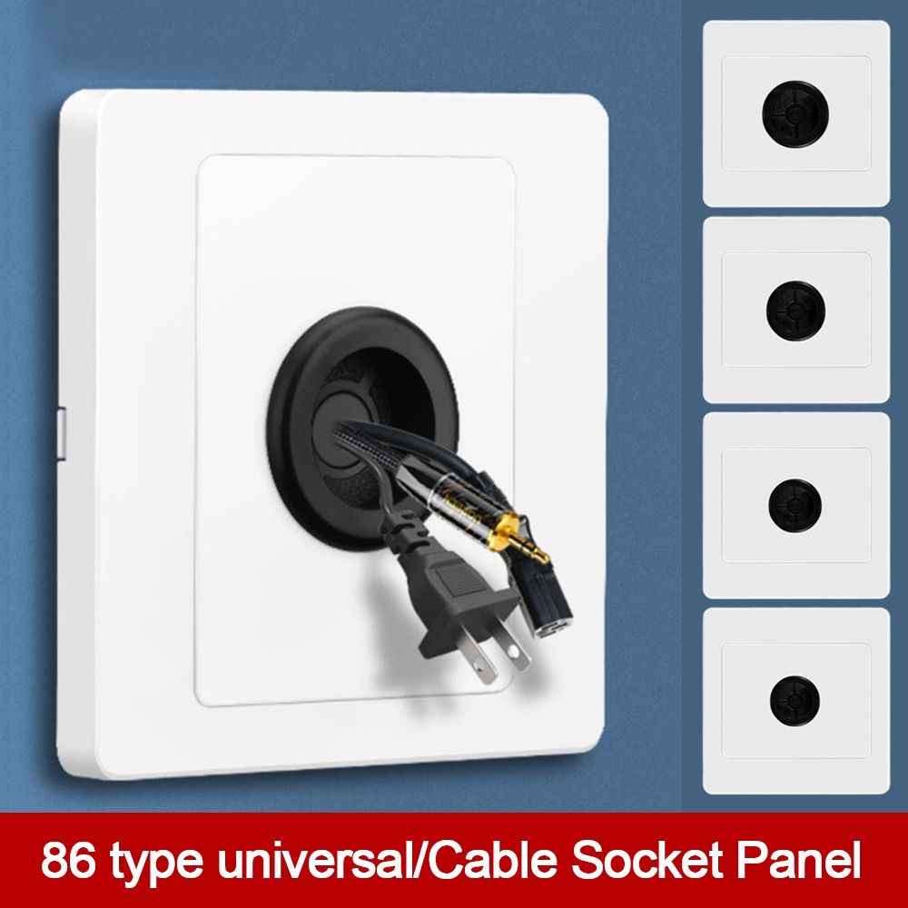 ゴムパッド付き壁面空白パネル、コンセント穴付き86型ケーブル - Home Improvement Outlet のレビューと価格